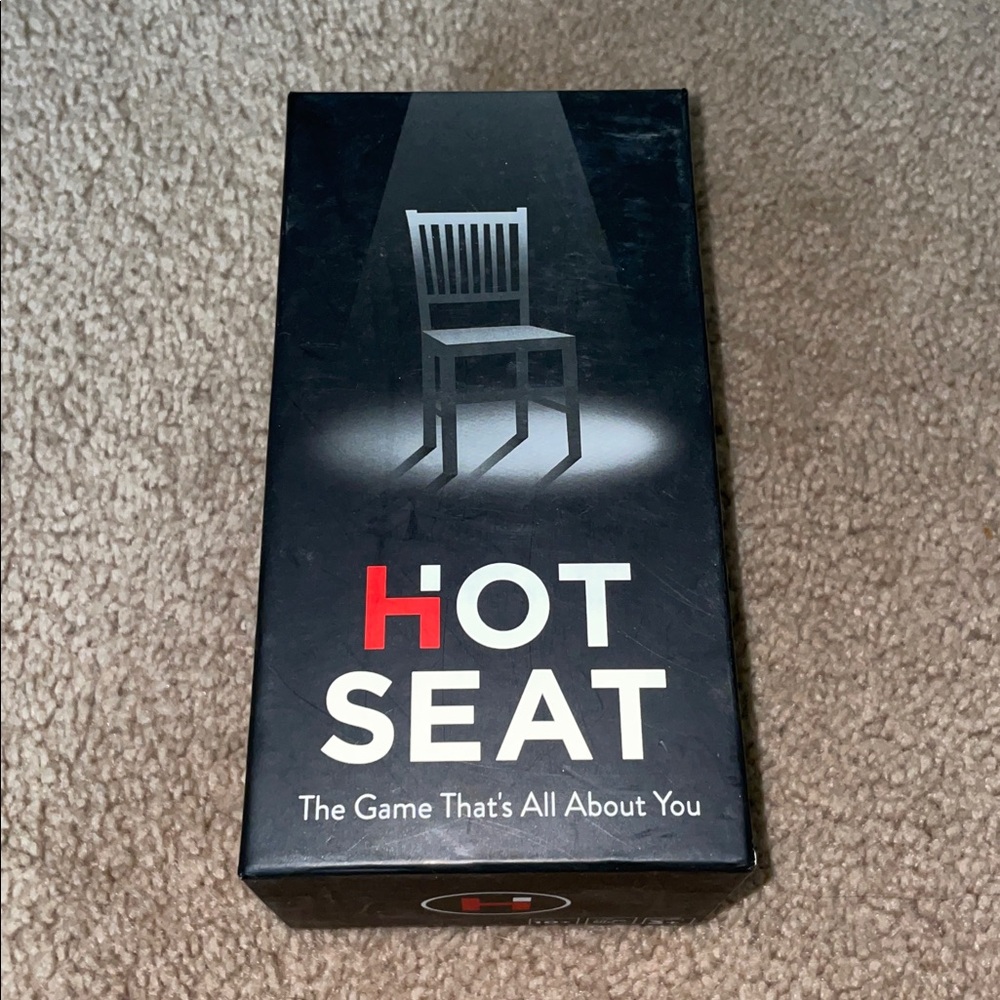 Hot Seat Party Card Game – Dyce Games – Hilarious Adult Game – Complete